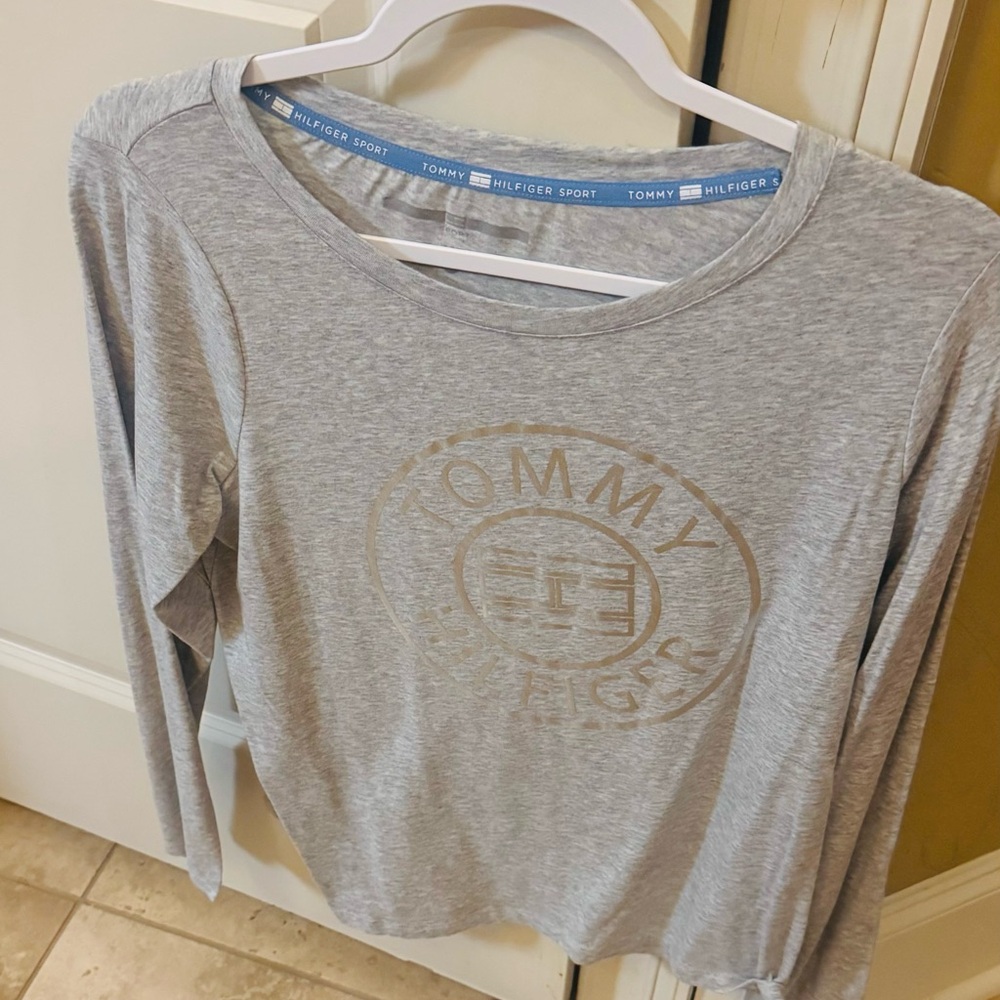 Tommy Hilfiger Sport Heather Gray Top